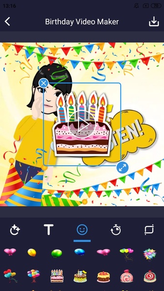 Birthday Video Maker - Preview 1