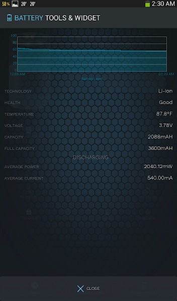 Battery Tools & Widget - Preview 6