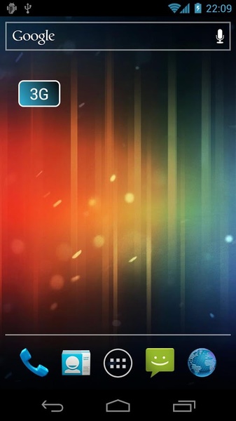 3G Notifier Widget - Preview 1