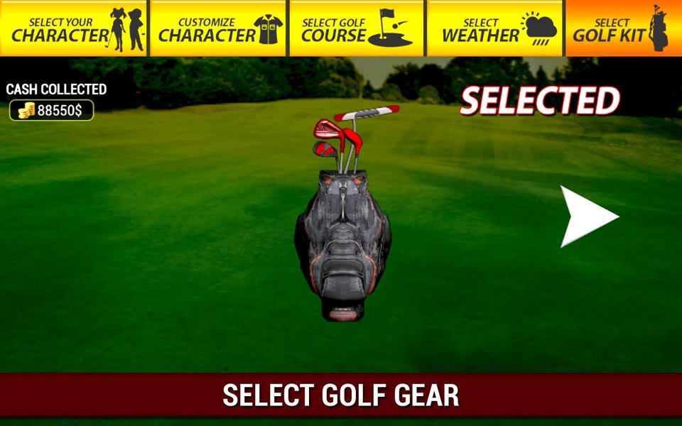 Professional Golf Play - Preview 1