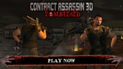 Contract Assassin 3D - Zombies screenshot 9