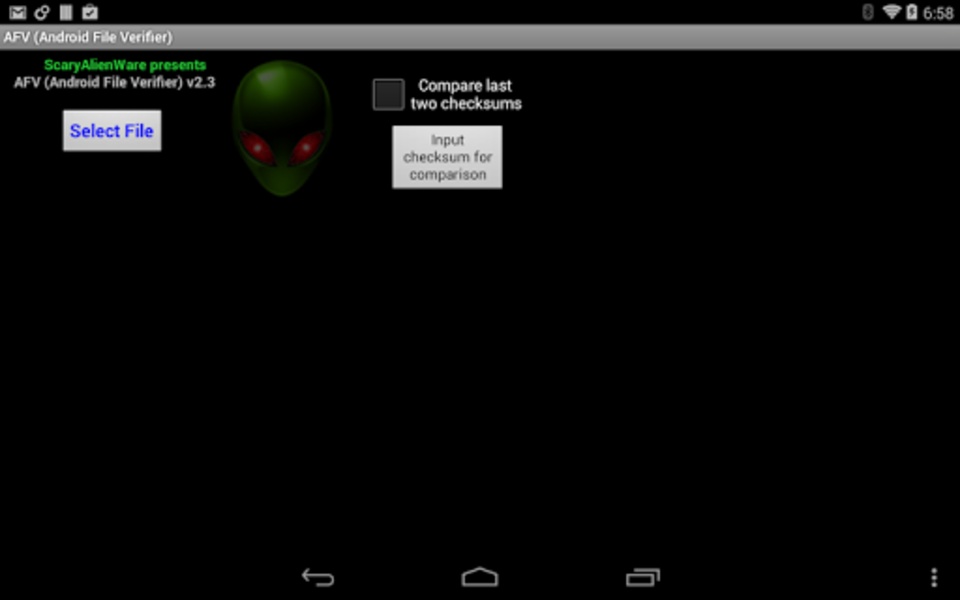 AFV (Android File Verifier) - Preview 4