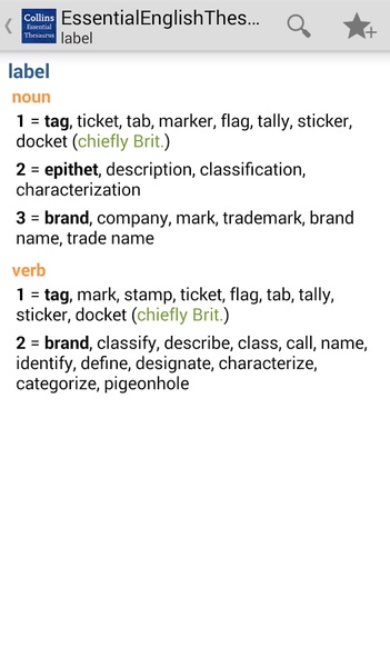 Collins Essential English Thesaurus - Preview 8