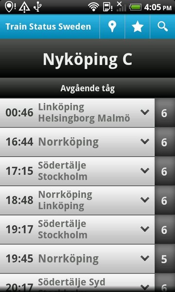 Train Status Sweden - Preview 2