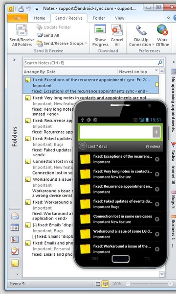 Android-Sync Note - Preview 6