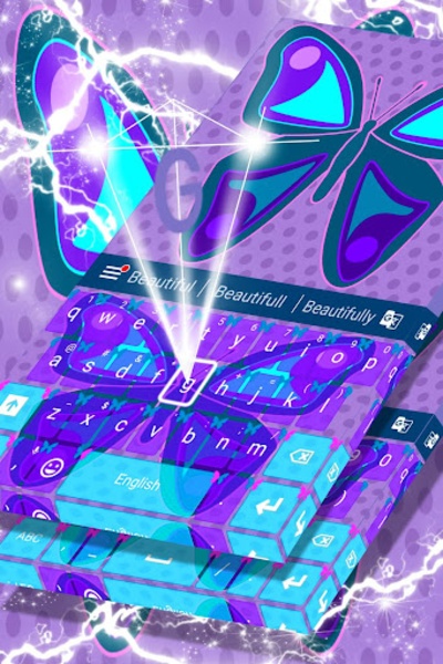 Cute Butterfly Keyboard - Preview 5