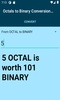 Octals to Binary Conversion Calculator screenshot 4