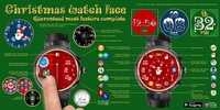 Winter Watch Face Pack Free - Snow Santa Christmas screenshot 30