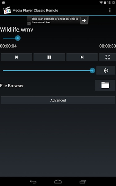 Media Player Classic Remote - Preview 8