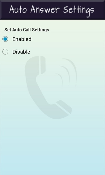 Auto Answer - Preview 1