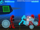 Stickman Neon Warriors: Street Fighting screenshot 5