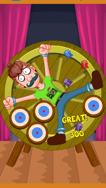 Dart wheel aim target-dart throw game - Preview 2