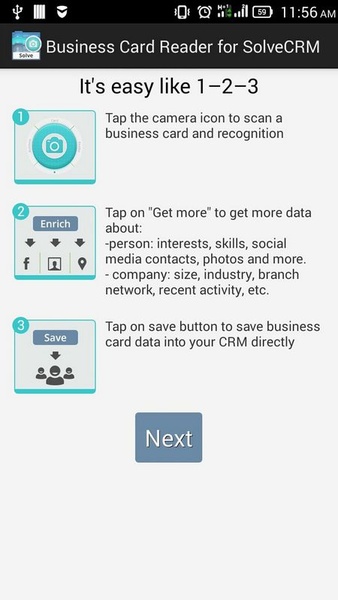 Business Card Reader for SolveCRM - Preview 8