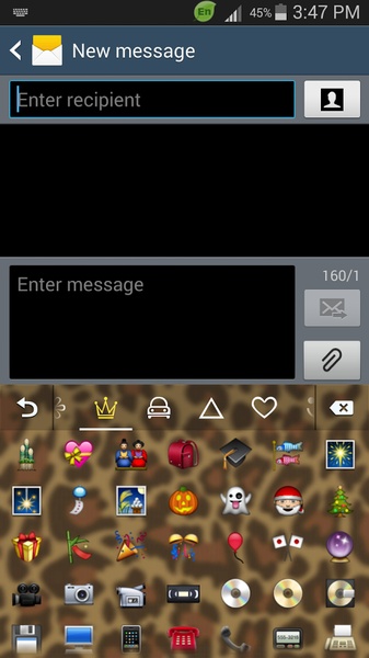 GO Keyboard Wild Leopard Theme - Preview 5