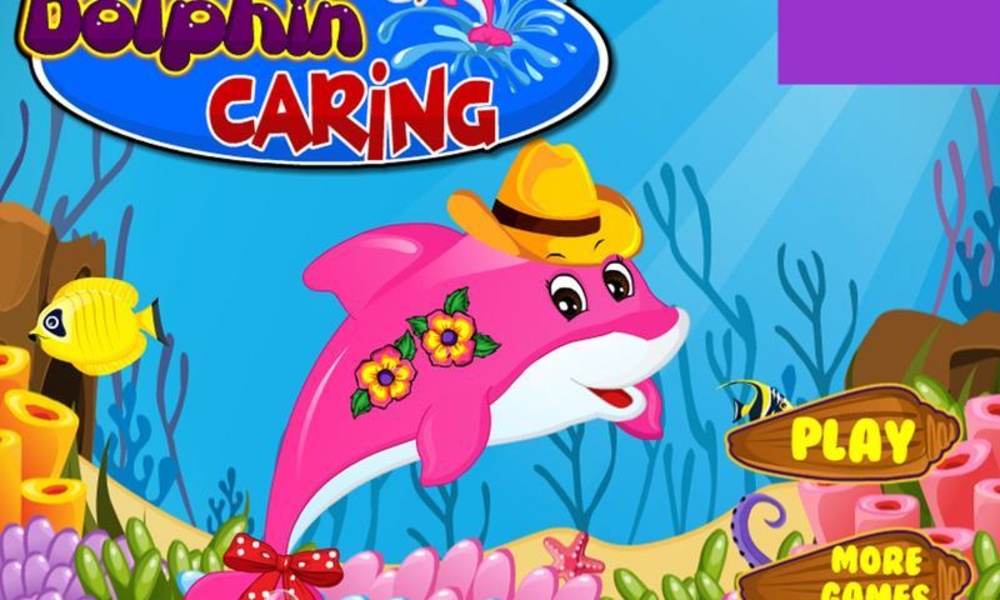 cute dolphin caring - Preview 12