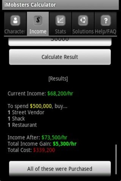 Mob Calc - Preview 5