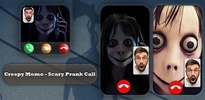Creepy Momo- Scary Prank Call screenshot 3