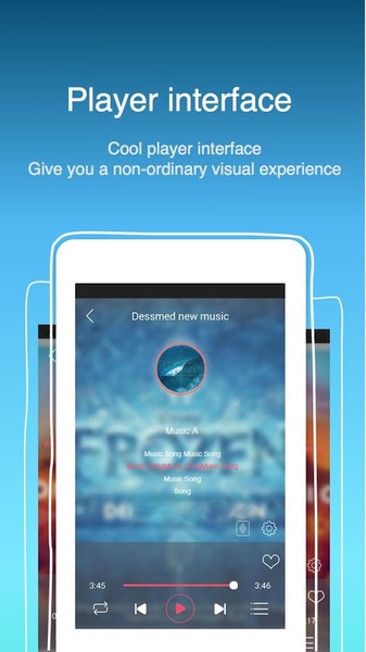 Rock Music Player - Preview 4