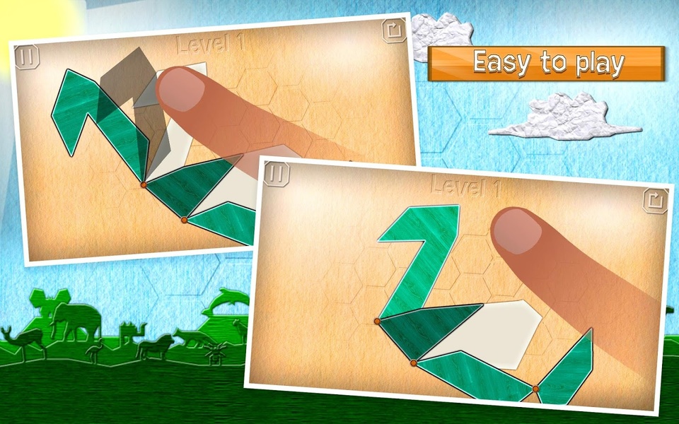 Shape Fold Animals - Preview 11