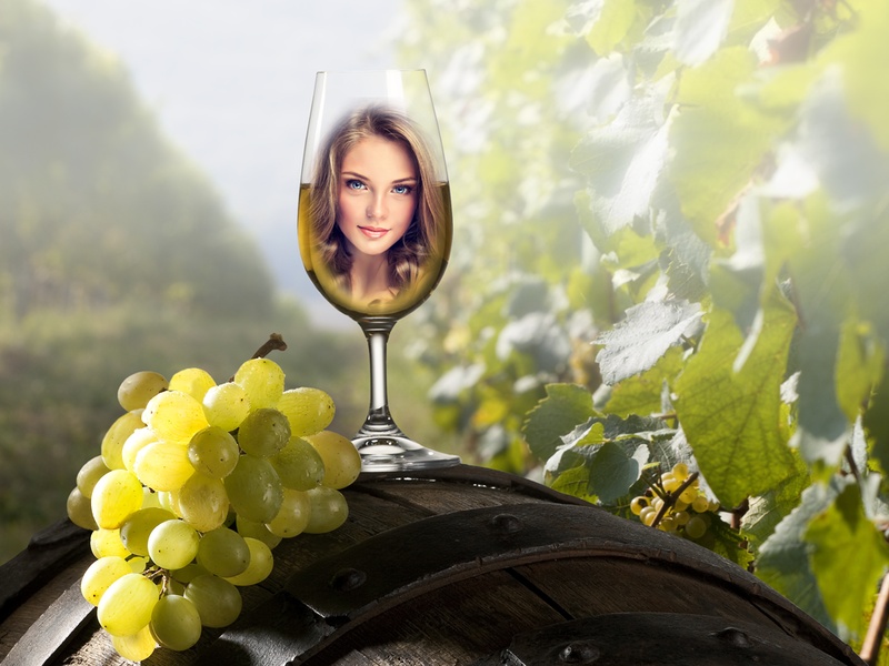 Bottle And Glass Photo Frames - Preview 2