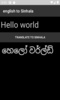 english to Sinhala translator screenshot 4