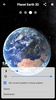 Earth Planet 3D live wallpaper screenshot 7
