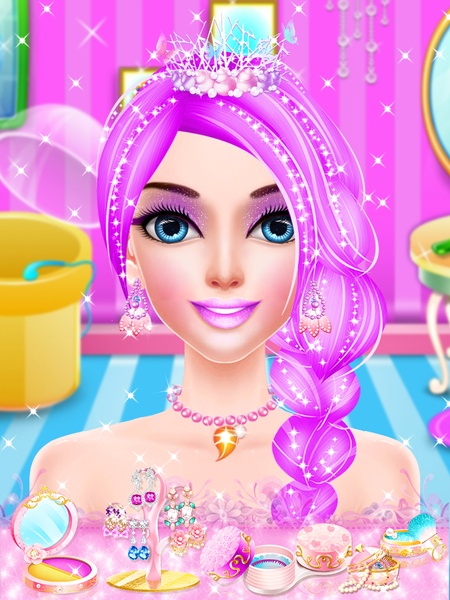 Pink Princess Makeup Salon : Games For Girls - Preview 14
