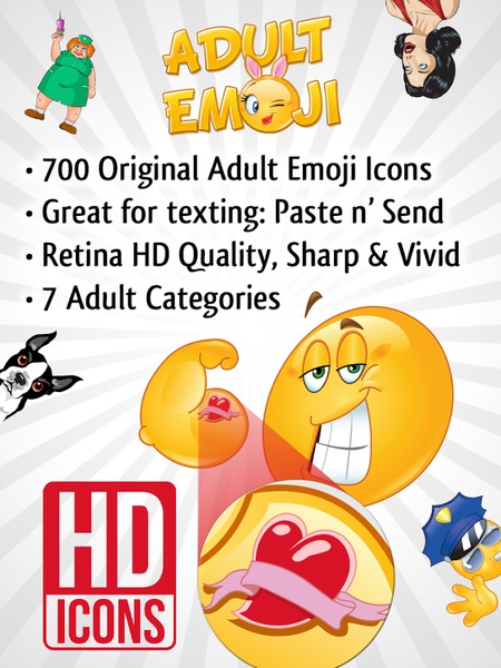 Adult Emoji - Preview 1