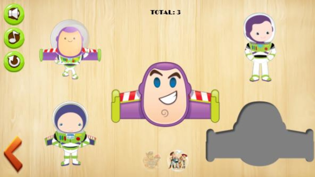 Toy Story Game Puzzle for Kids - Preview 2