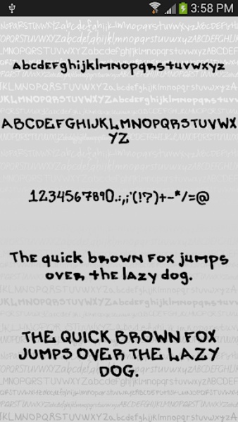 Handwritten 2 Free Font Theme - Preview 1