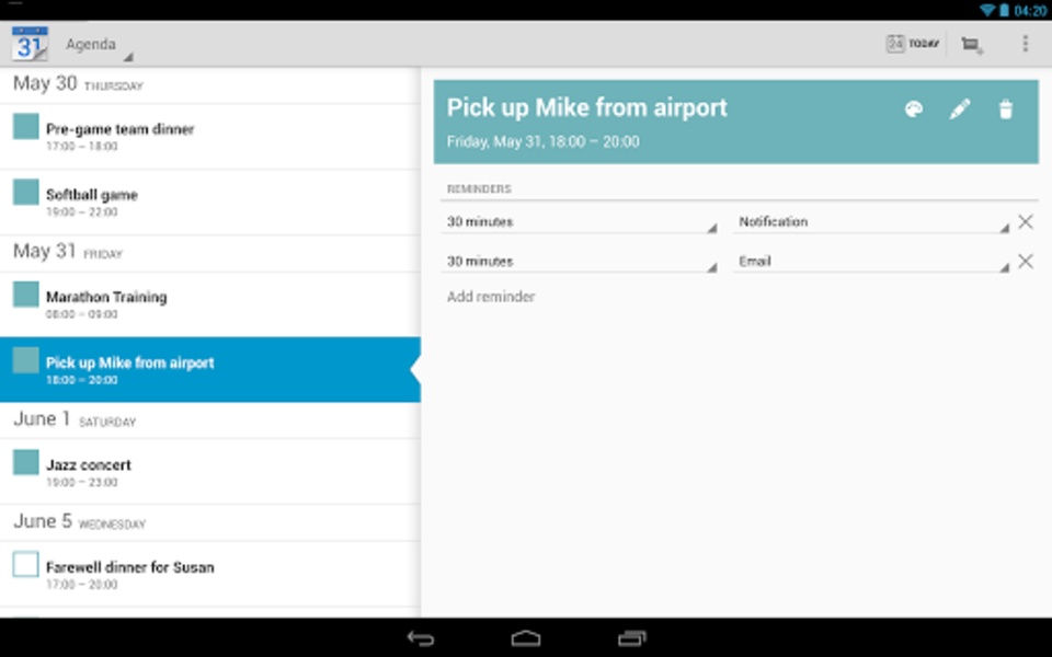 Google Calendar for Android - Download the APK from Uptodown