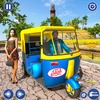 Tuk Tuk Rickshaw City Driver 3D screenshot 5