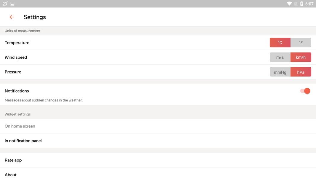 Yandex.Weather - Preview 6
