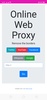 Online Web Proxy screenshot 1
