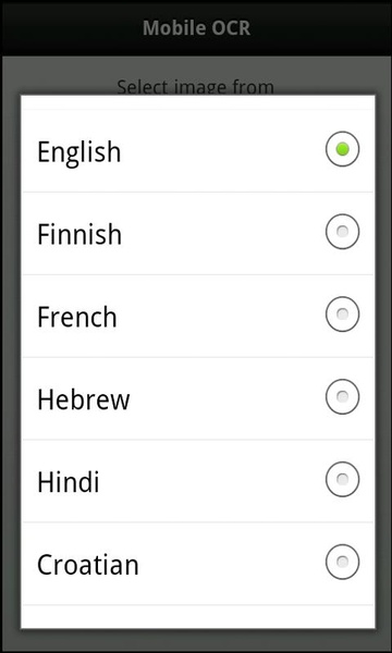 Mobile OCR - Preview 2