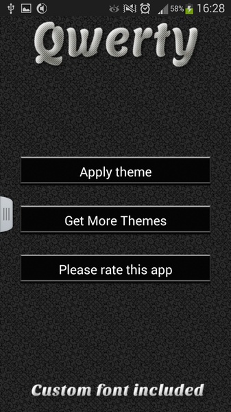 GO Keyboard Qwerty Theme - Preview 5