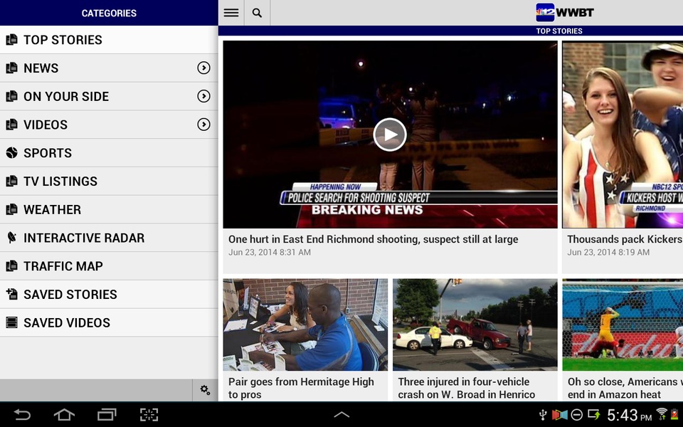 Nbc12 live stream on sale free