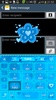 GO Keyboard Blue Hearts Theme screenshot 4