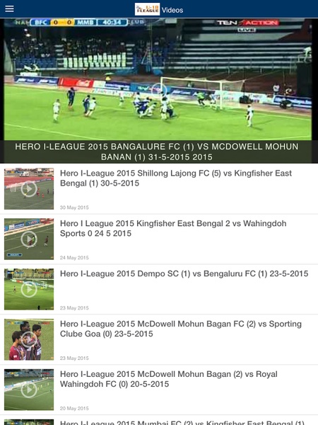 I-League - Preview 1