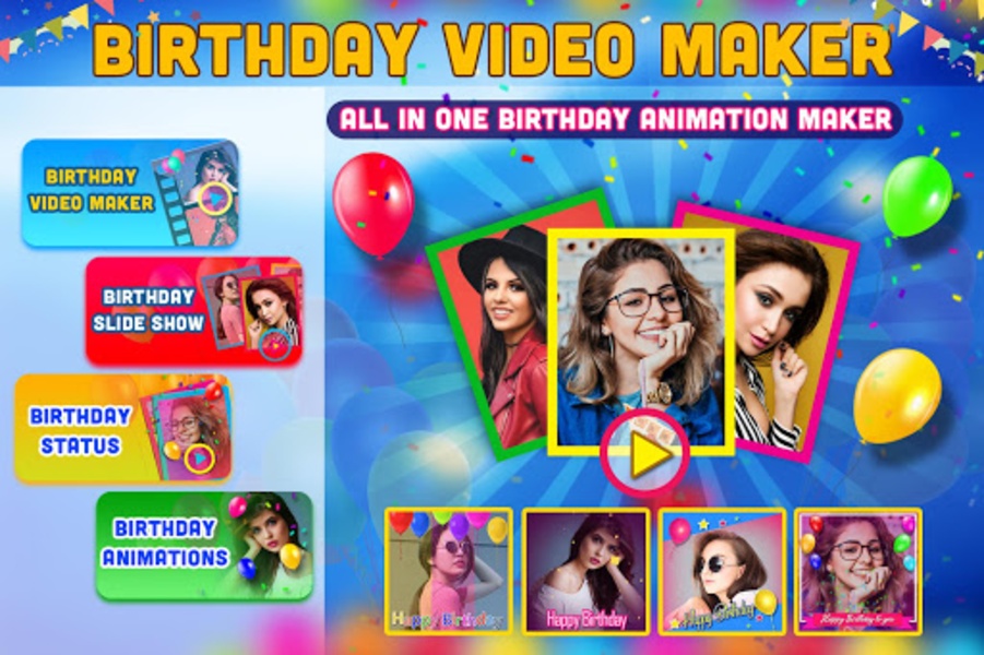 Birthday Video Maker with Music - Preview 4