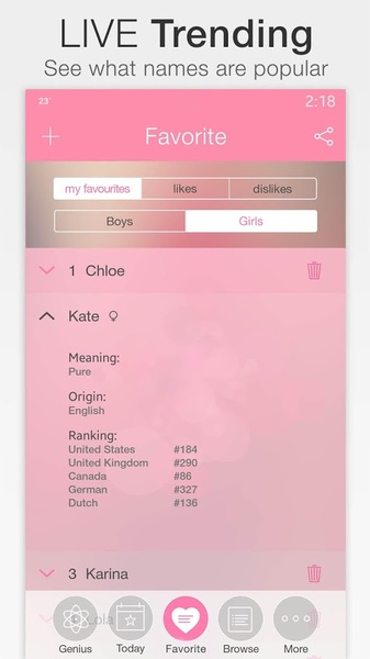 Baby Names Genius - Preview 11