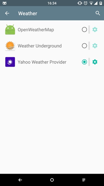 Yahoo Weather Provider - Preview 1