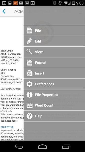 Docs To Go for BES12 - Preview 8