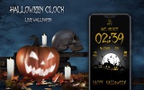 Halloween Spooky Digital Clock screenshot 2