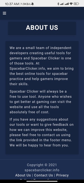 Space Bar Clicker - Preview 1
