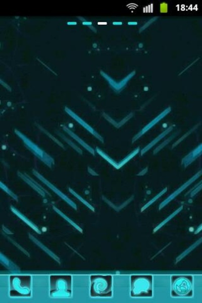 GO Launcher EX Theme Future B - Preview 3