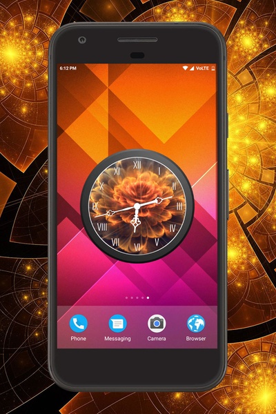 Fractal Clock Live Wallpaper - Preview 5