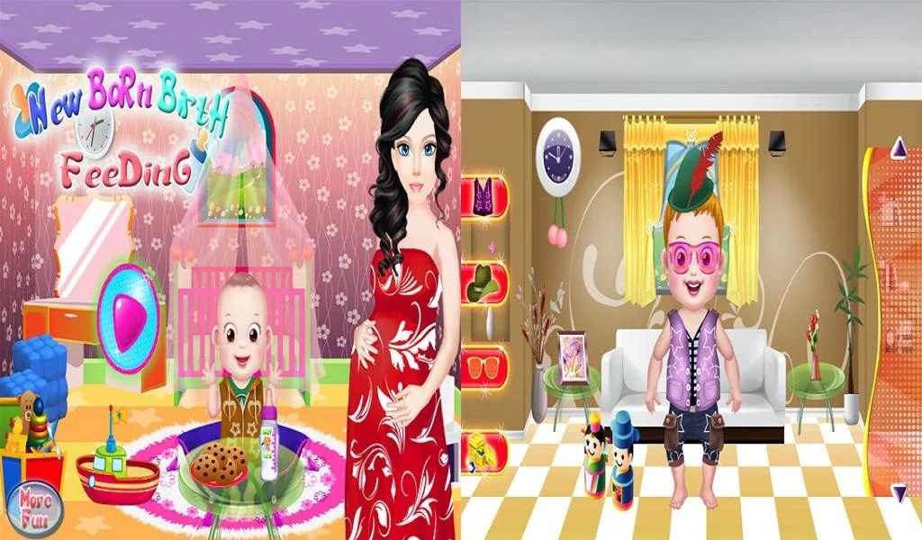New Born Birth Feeding - Preview 1