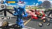 Car Robot Monster City Battle screenshot 4