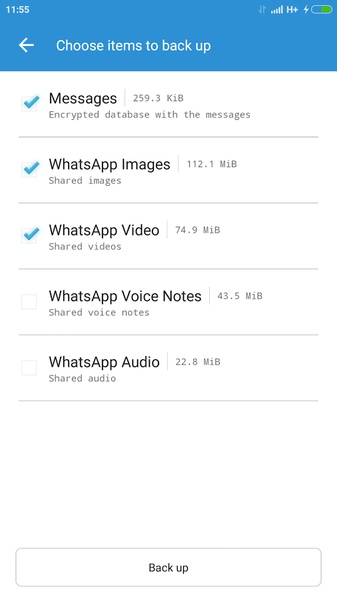 WhatsBackup - Preview 6